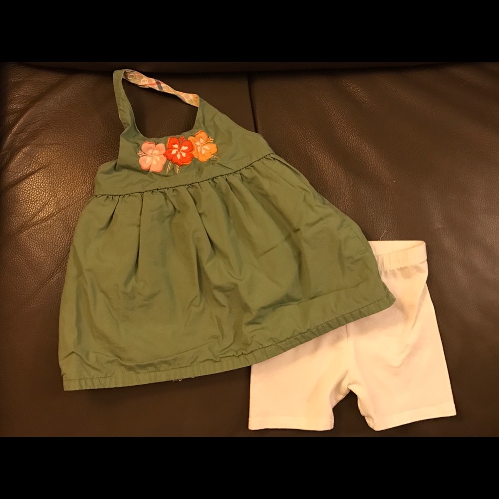 [3T] EUC Toddler Girl Reversible Halter Top.